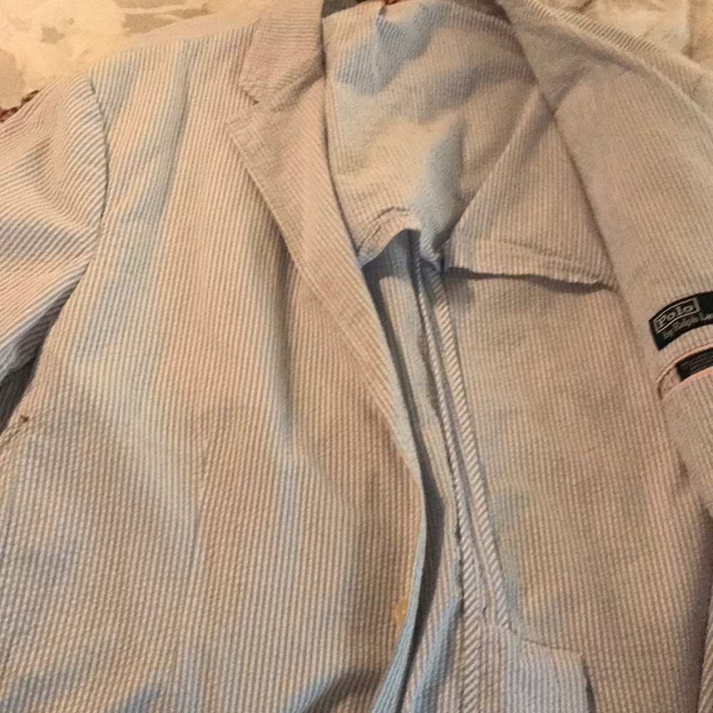 Polo Seersucker Sports Jacket